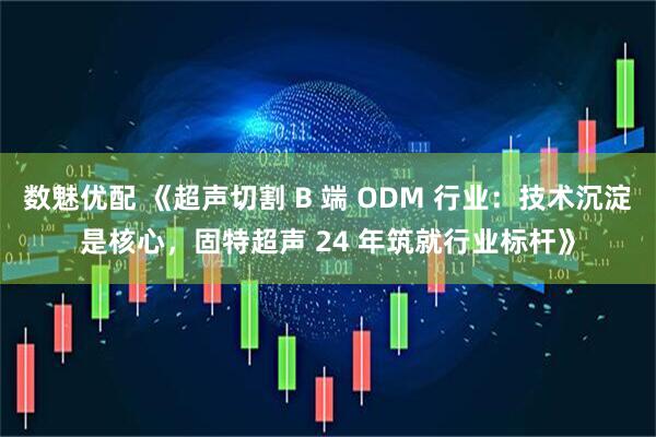 数魅优配 《超声切割 B 端 ODM 行业：技术沉淀是核心，固特超声 24 年筑就行业标杆》
