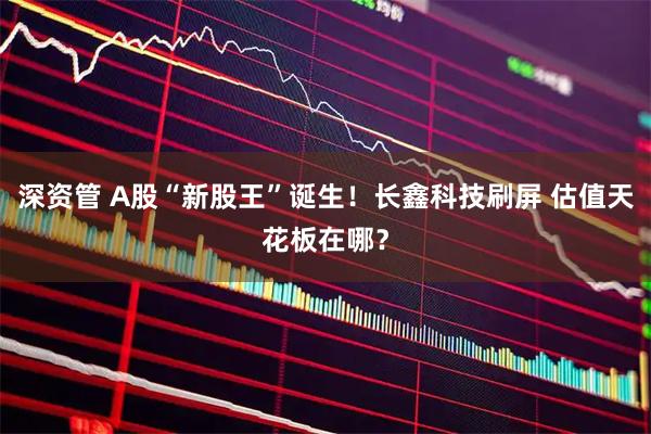 深资管 A股“新股王”诞生！长鑫科技刷屏 估值天花板在哪？
