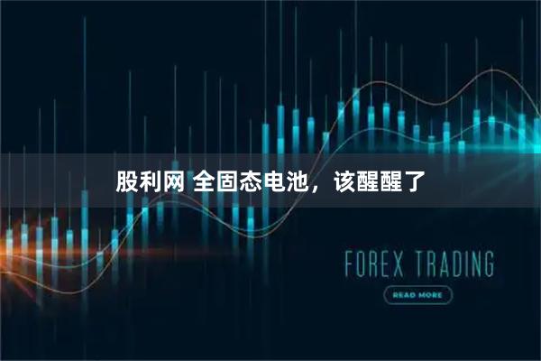 股利网 全固态电池,该醒醒了