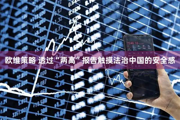 欧维策略 透过“两高”报告触摸法治中国的安全感